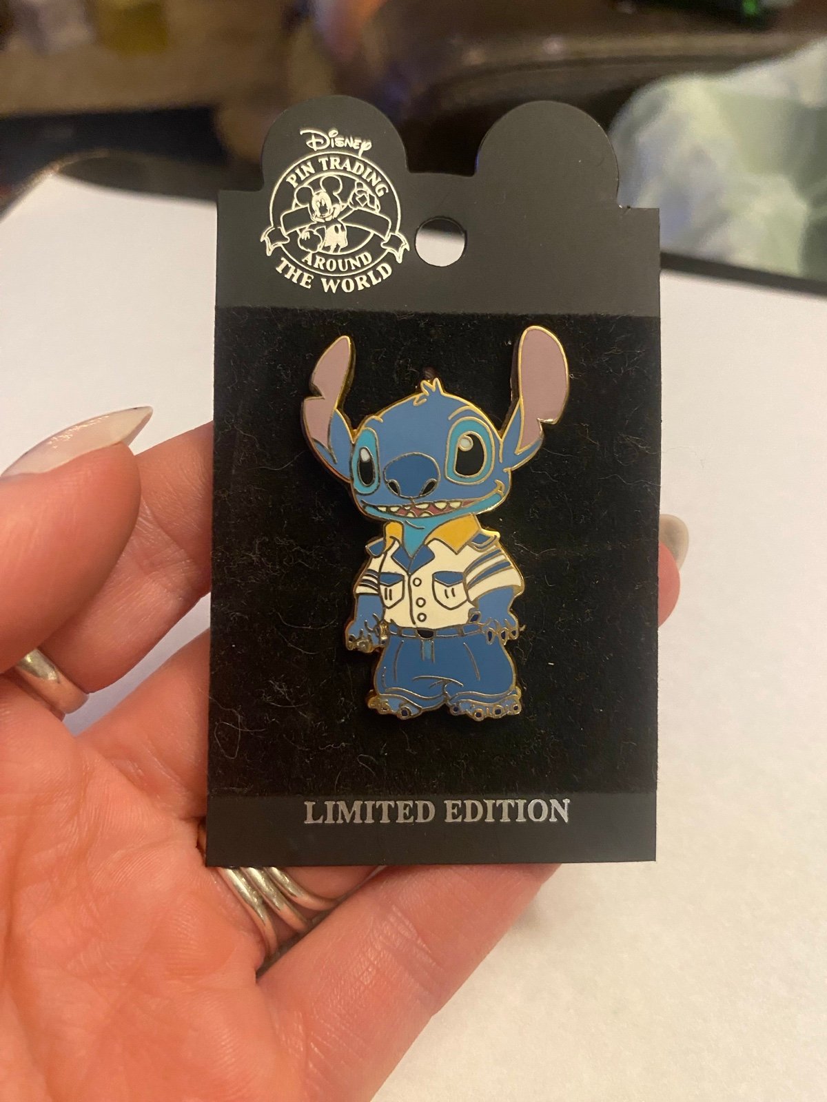 RARE IMAGINEERING EXCLUSIVE STITCH DISNEY PIN