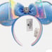 Disney Parks Cinderella Carriage Midnight Clock Headband Minnie Mouse Ears Blue