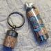 Hand turned Trench Key Ring Lighter