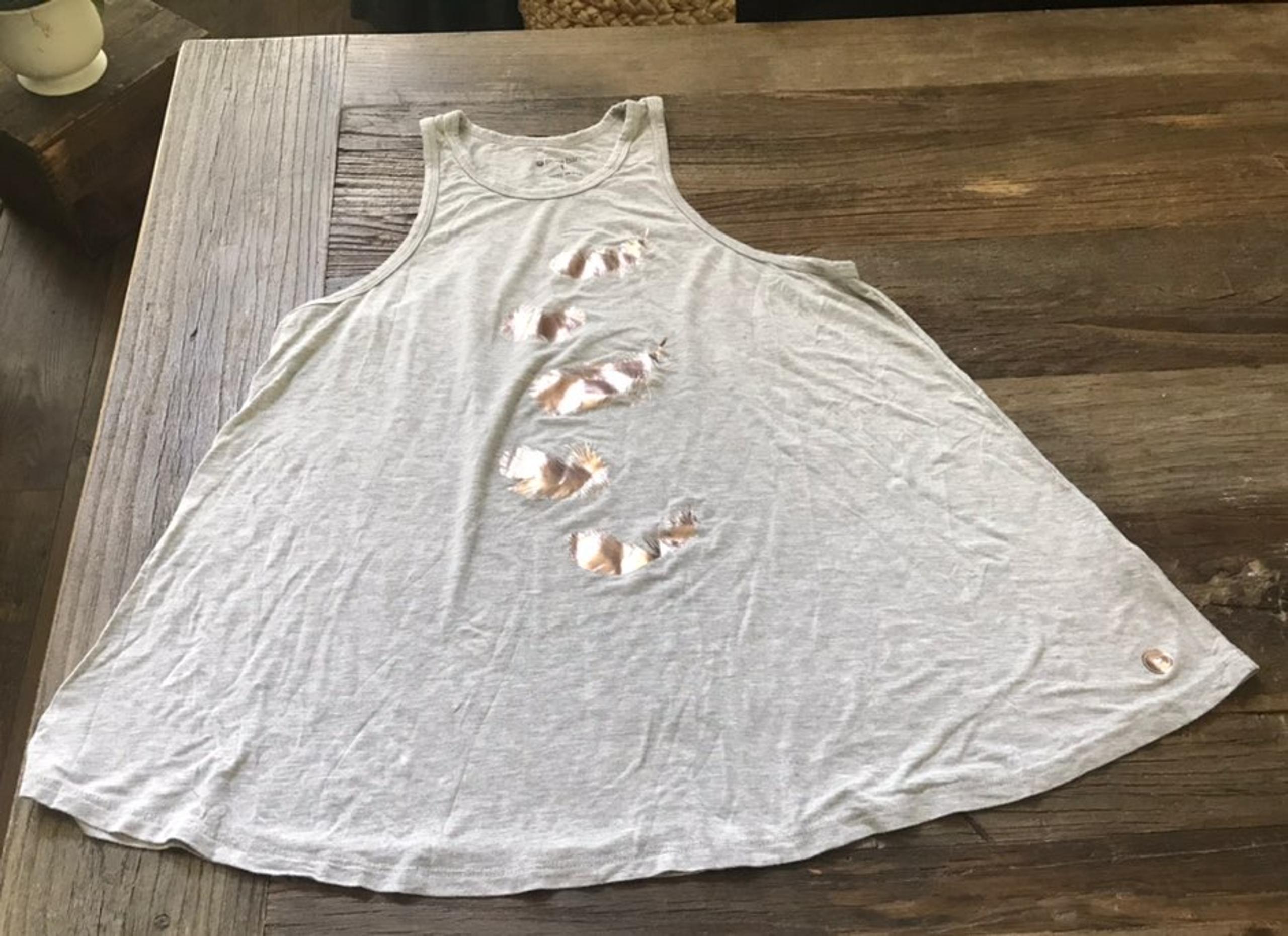Like New Light Grey Pure Barre Tank Top