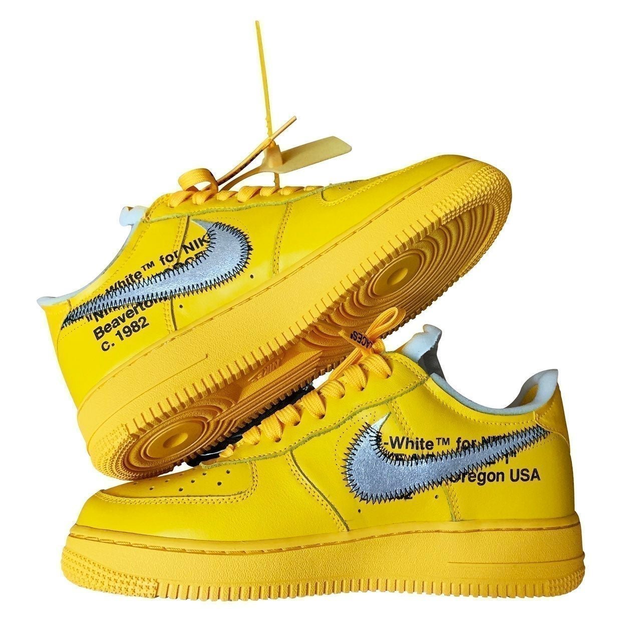 The Nike Air Force 1 OFF-WHITE Size 8.5