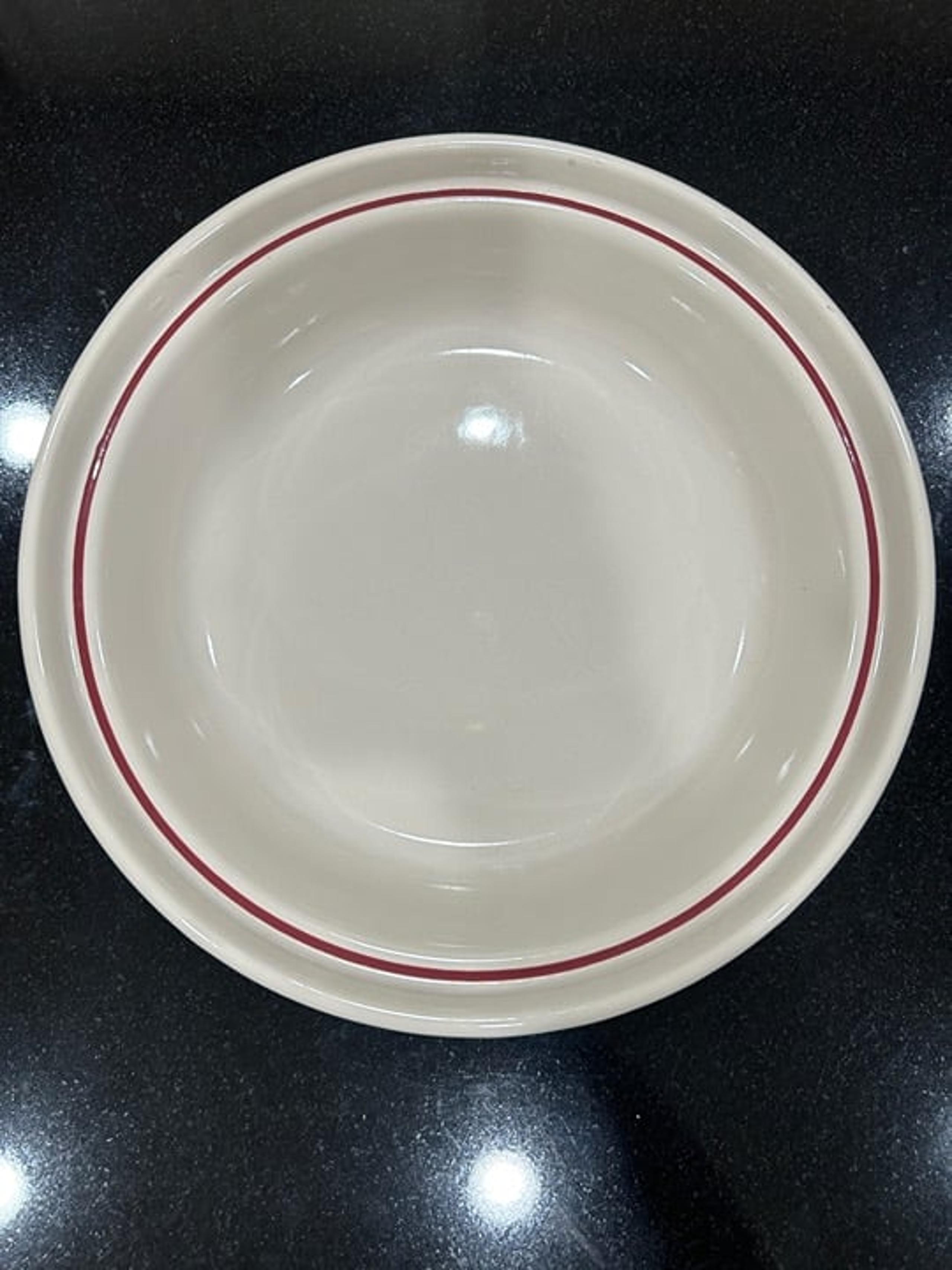Longaberger Grandma Bonnie Pie Plate - Traditional Red
