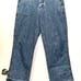 LOEWE 19AW Men’s Fisherman turn-up baggy jeans in denim 48/M NWT