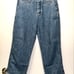 LOEWE 19AW Men’s Fisherman turn-up baggy jeans in denim 48/M NWT