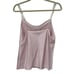 New Cami NYC Busy Heart Stretch Silk Heart Chain Strap Cami in Frosting Size M