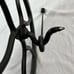 Antique 1910 SINGER Treadle Sewing Machine Cabinet Base Cast Iron Fly Wheel