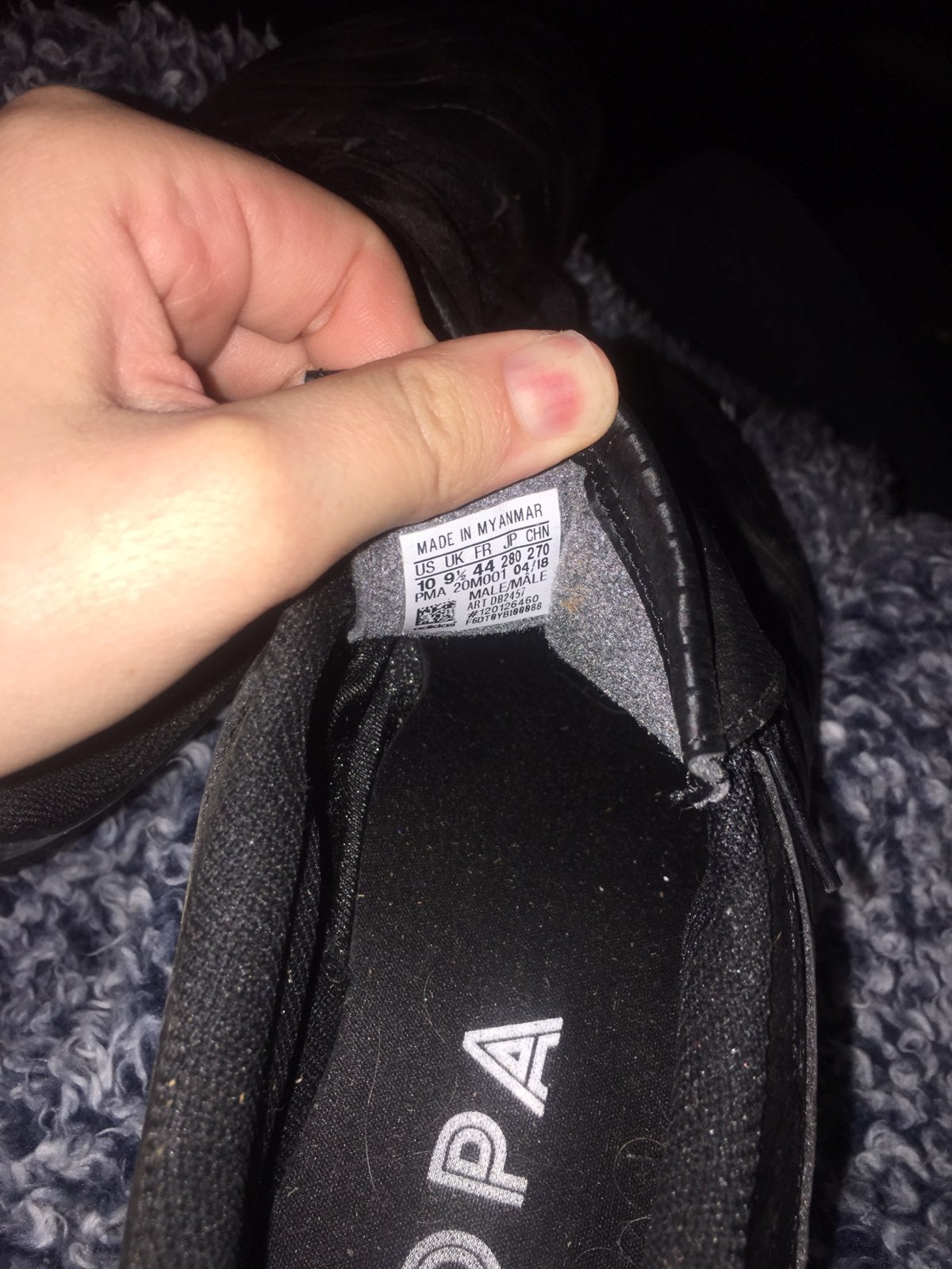 Adidas soccer cleats
