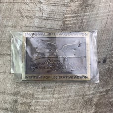 NRA Vintage Brass Buckle