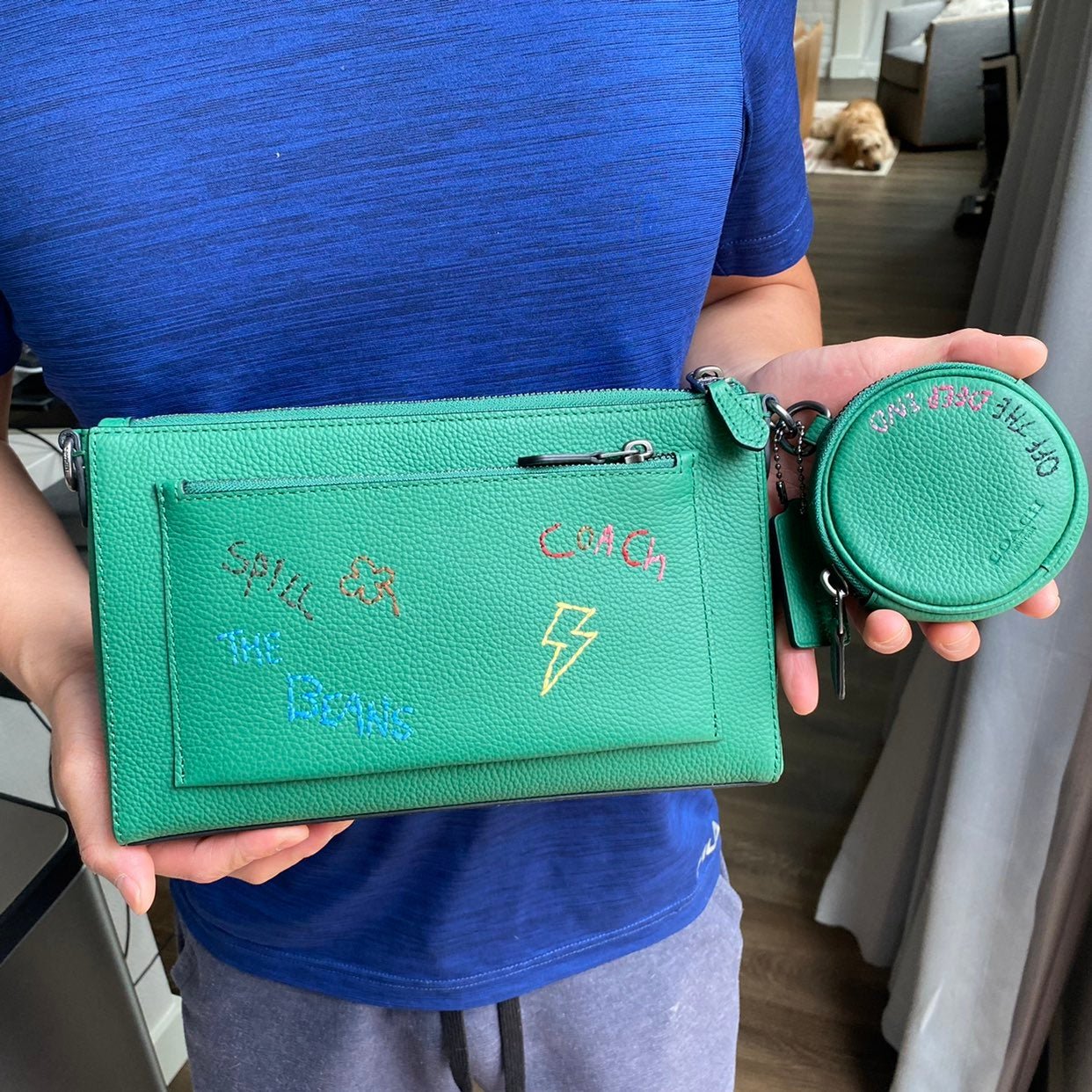 COACH HOLDEN CROSSBODY WITH DIARY EMBROIDERY