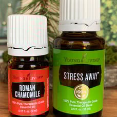 Young Living Essential Oil - Stress Away & Roman Chamomile - New - Sleepy Bundle