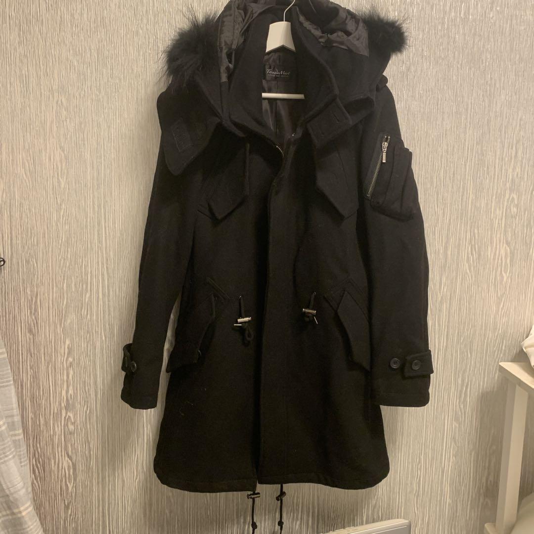 Tornado Mart Coat with Fur