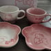 Le Creuset Sanrio Hello Kitty Tea Cups and Saucers Set