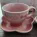 Le Creuset Sanrio Hello Kitty Tea Cups and Saucers Set