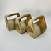 Vintage Padilla Drip Glaze Stacking Stoneware 3 Large Coffee Tea Mug Signed