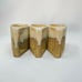 Vintage Padilla Drip Glaze Stacking Stoneware 3 Large Coffee Tea Mug Signed