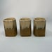 Vintage Padilla Drip Glaze Stacking Stoneware 3 Large Coffee Tea Mug Signed