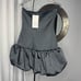 NWT Zara Woman Bloggers Fav SATIN EFFECT RHINESTONE BALLOON DRESS Size S Small