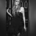 NWT Zara Woman Bloggers Fav SATIN EFFECT RHINESTONE BALLOON DRESS Size S Small