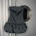 NWT Zara Woman Bloggers Fav SATIN EFFECT RHINESTONE BALLOON DRESS Size S Small