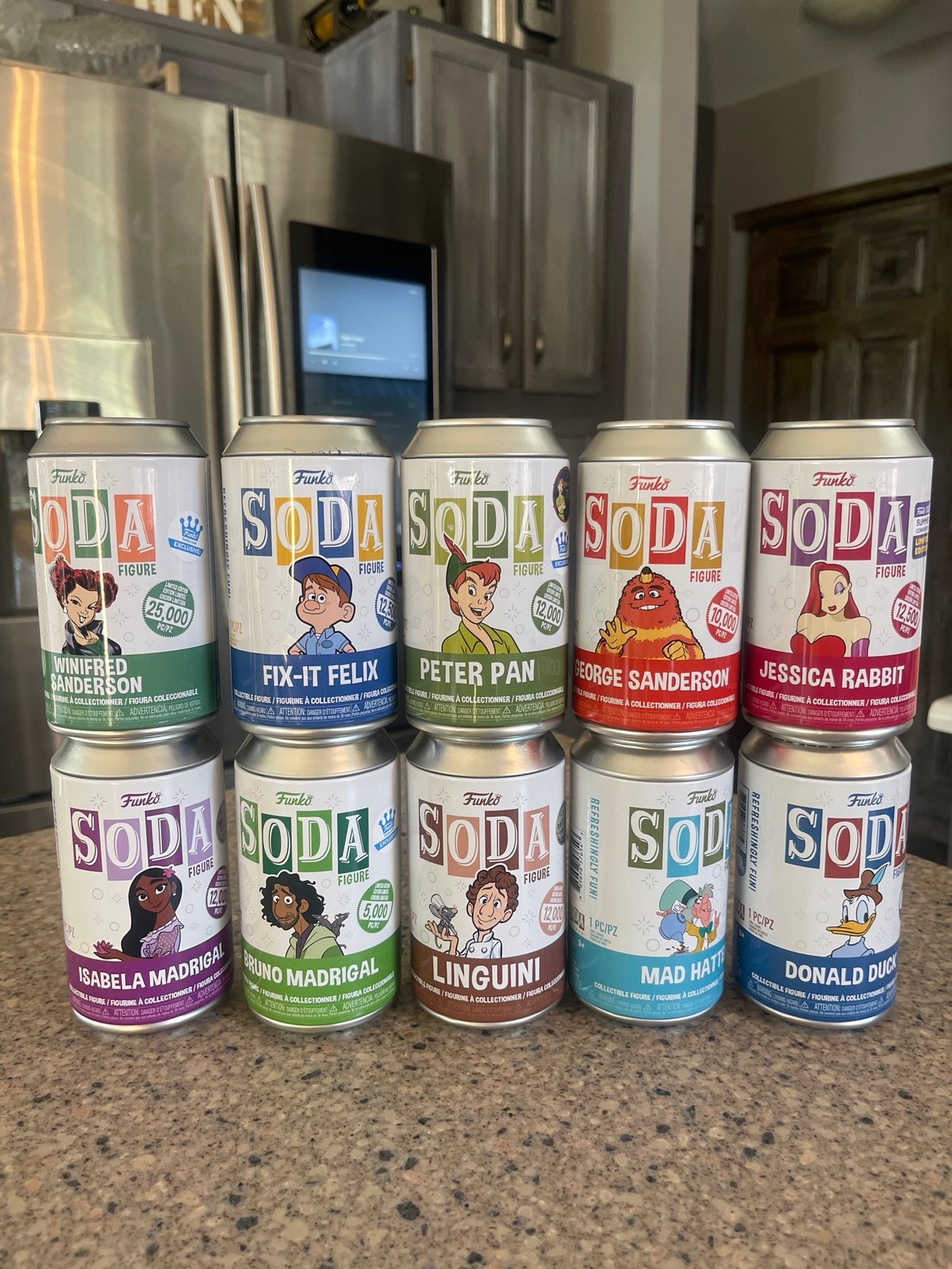 Funko Soda Disney Limited Edition Lot