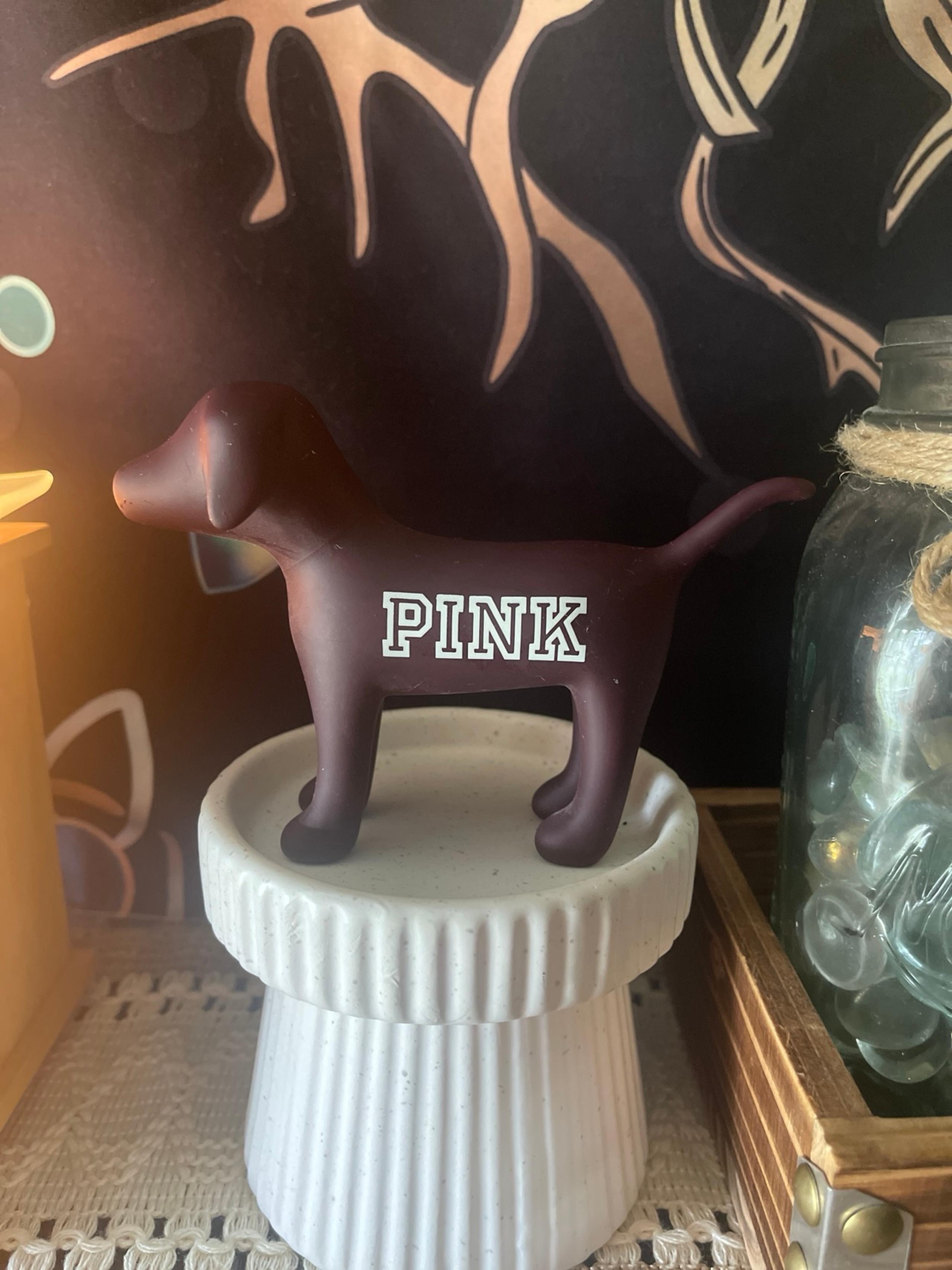 VS PINK LIMITED EDITION DARK BROWN MINI DOG