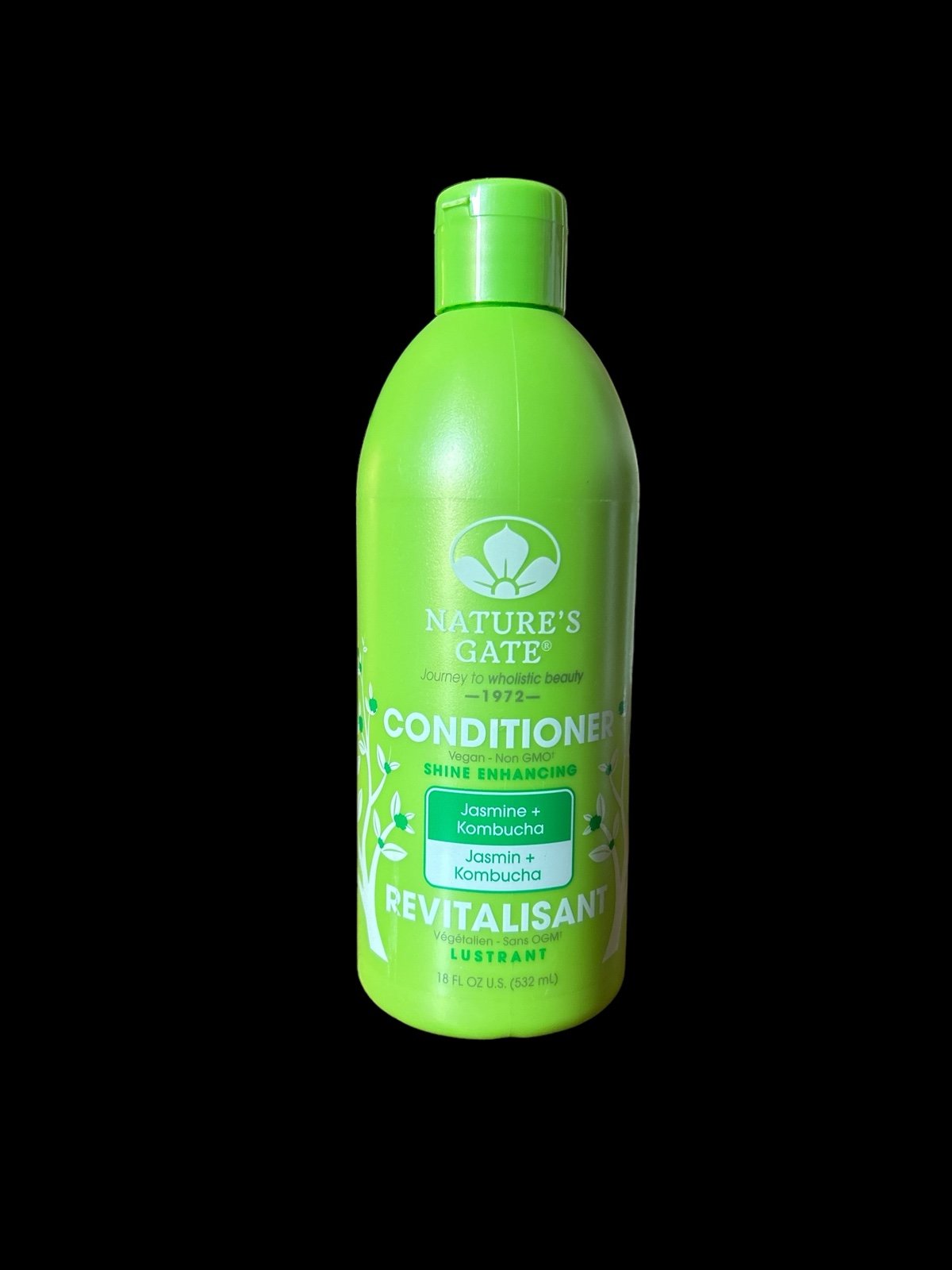 NATURES GATE Jasmine Kombucha Shine Enhancing CONDITIONER 18 Fl oz Bottle NEW