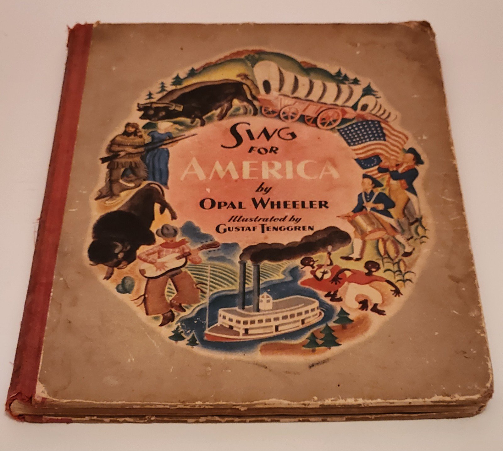 Vintage HardBack Book Sing for America [C-85]