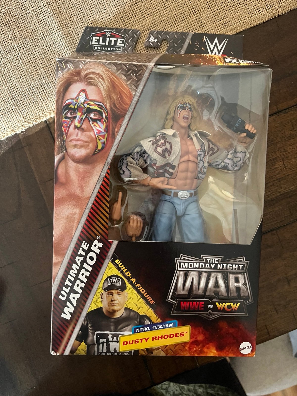 WWE elite MNW Ultimate warrior