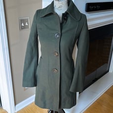 United Colors of Benetton vintage wool coat size 40 8