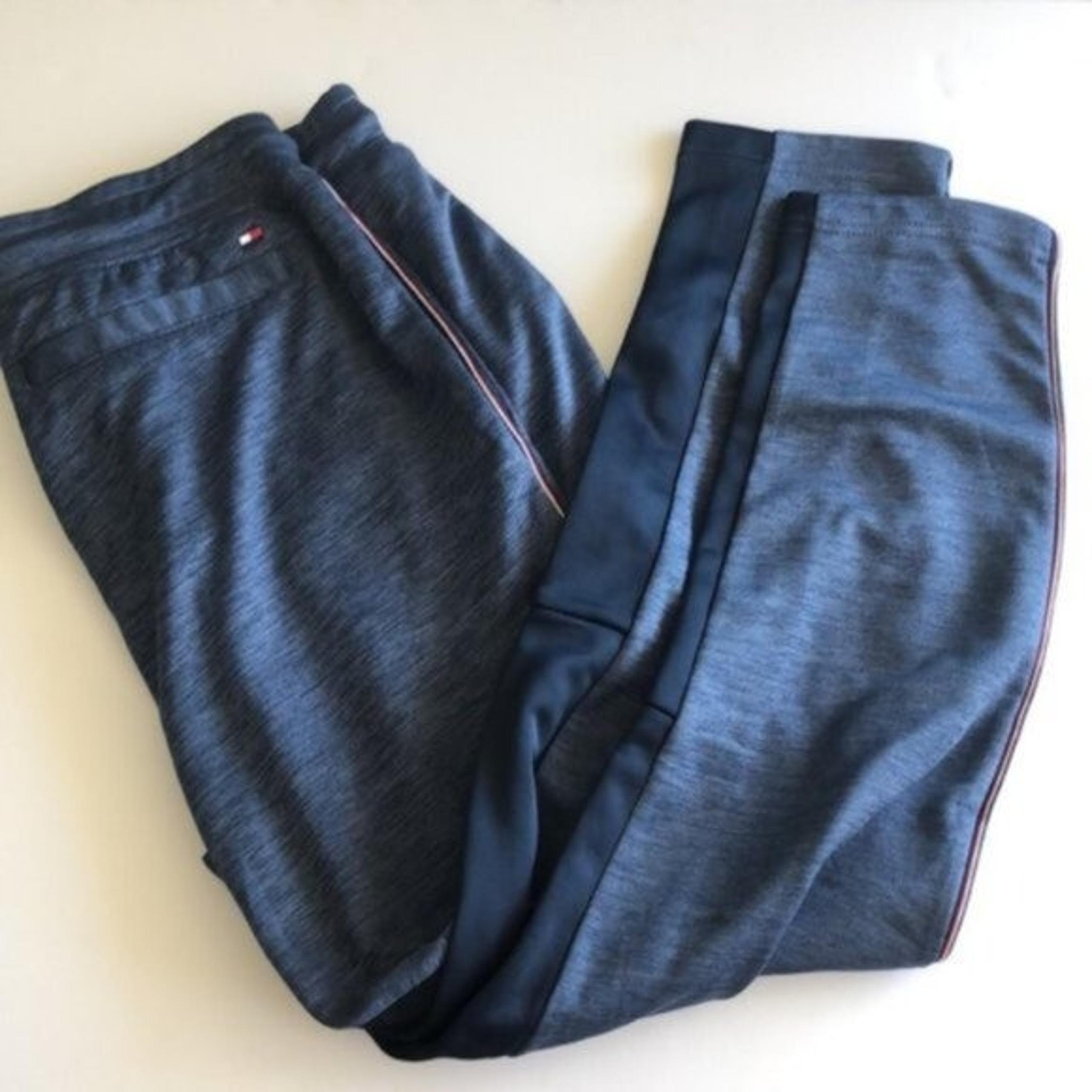 Tommy Hilfiger Sport Men’s Wear Out JOGGER Blue Strip Medium
