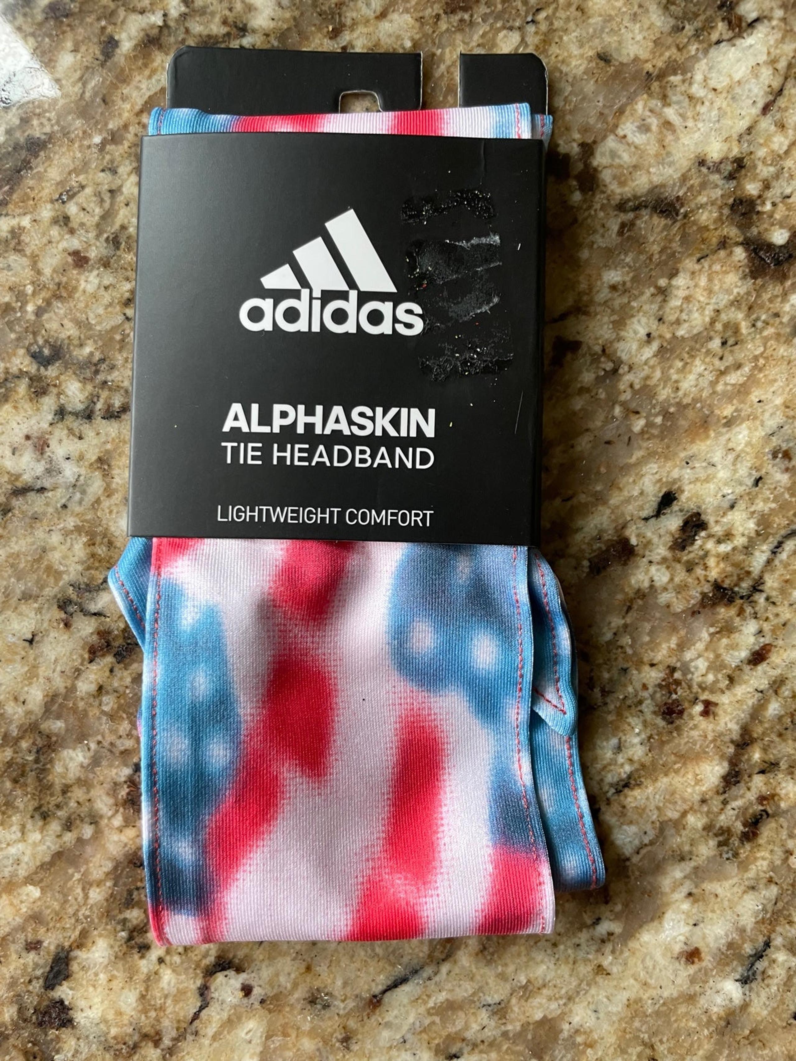 ADIDAS alphaskin tie headband