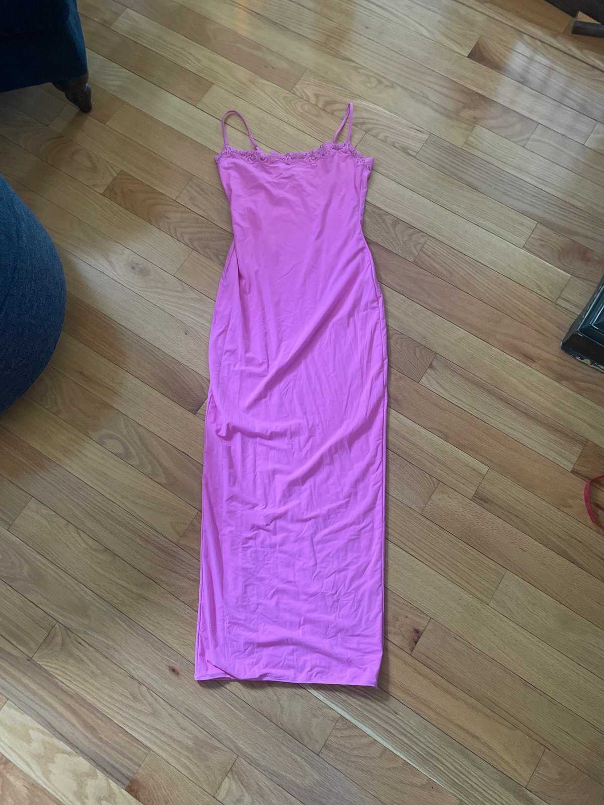 New with tags SKIMS Fits Everybody Lace Long Slip Dress woman’s large