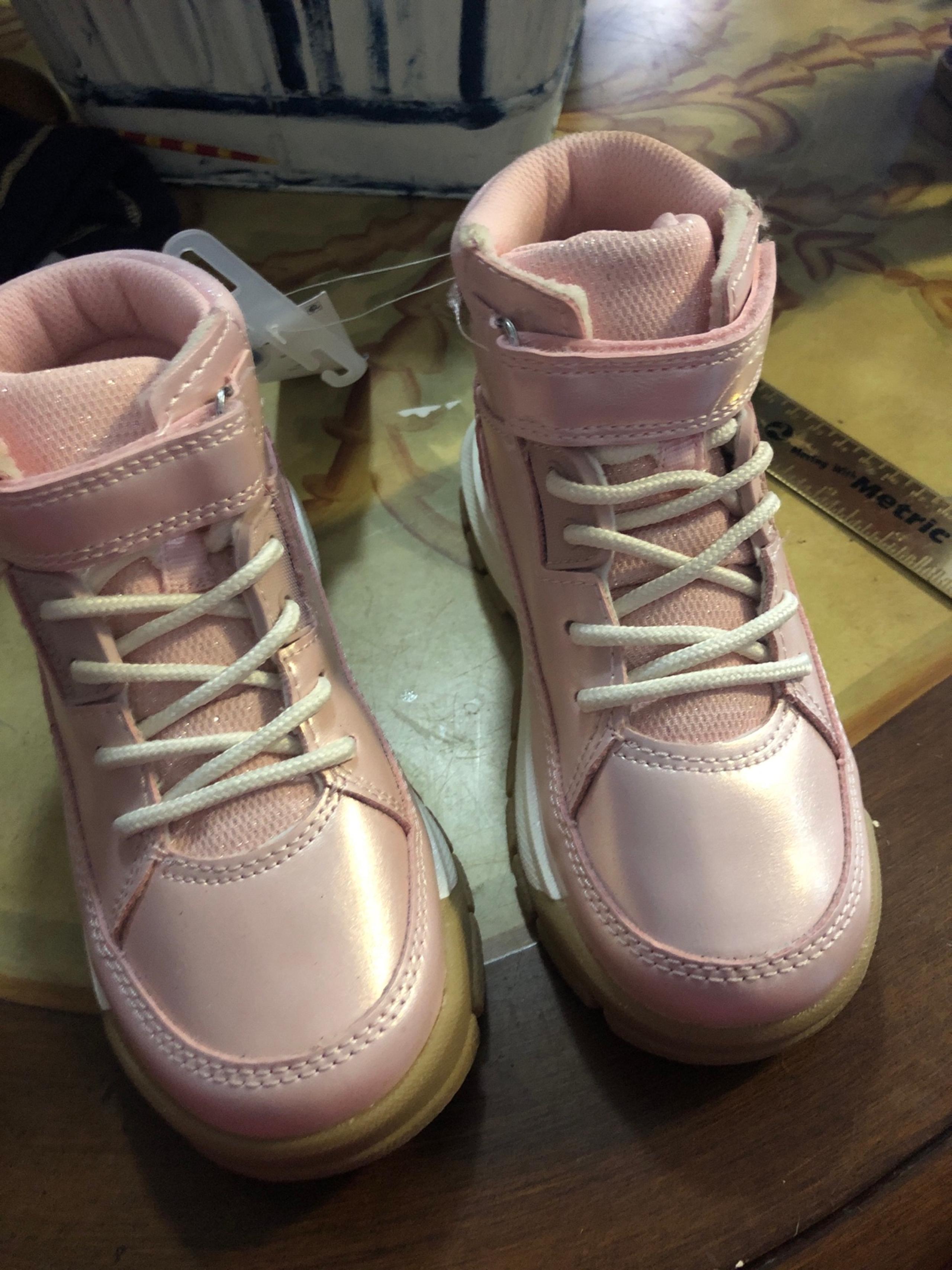 Oshkosh pink boots new toddler 12