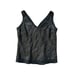 BANANA REPUBLIC Black Sequin Silk Blend Tank Top Size M