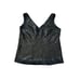 BANANA REPUBLIC Black Sequin Silk Blend Tank Top Size M