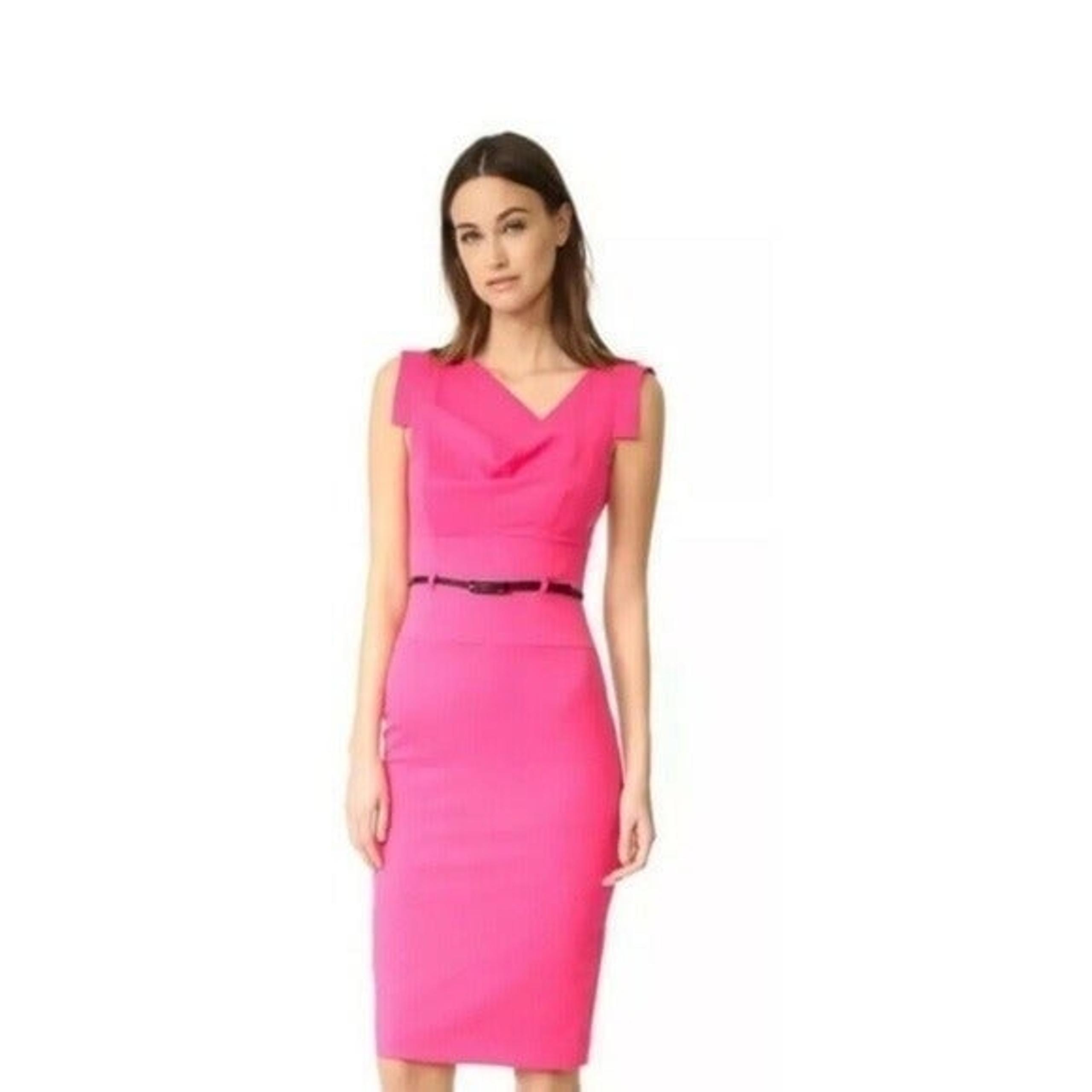 Black Halo Jackie O Sheath Midi Dress 2