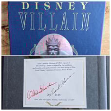SIGNED The Disney Villain LTD EDITION #2119 [1993] Frank Thomas; Ollie Johnston
