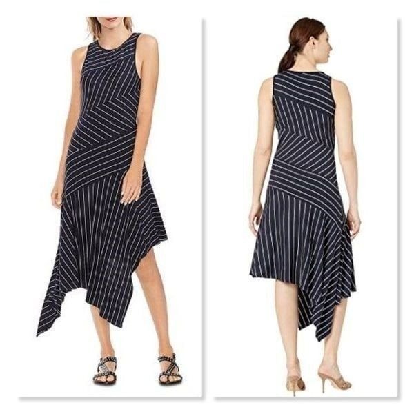 Vince Camuto Asymmetrical Hem Tank Dress