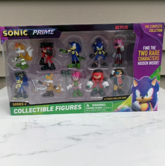 Sonic Prime (Netflix) The Complete Collection 12 Pack Collectible Figures