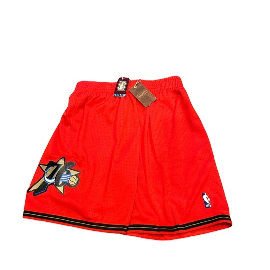 Philadelphia 76ers Mitchell & Ness 1999 Reload Small Basketball Shorts