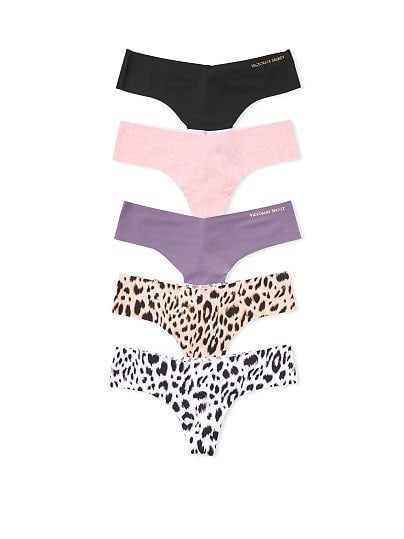 VS 5-pack No-Show Thong Panties Large