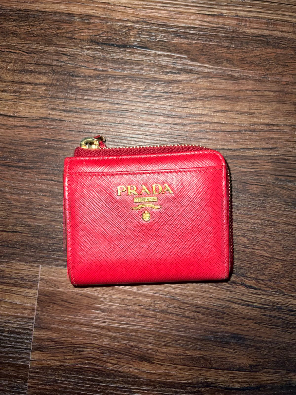 Red Prada Wallet
