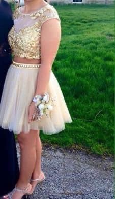 Gold Prom Dress