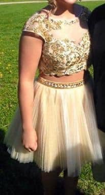 Gold Prom Dress