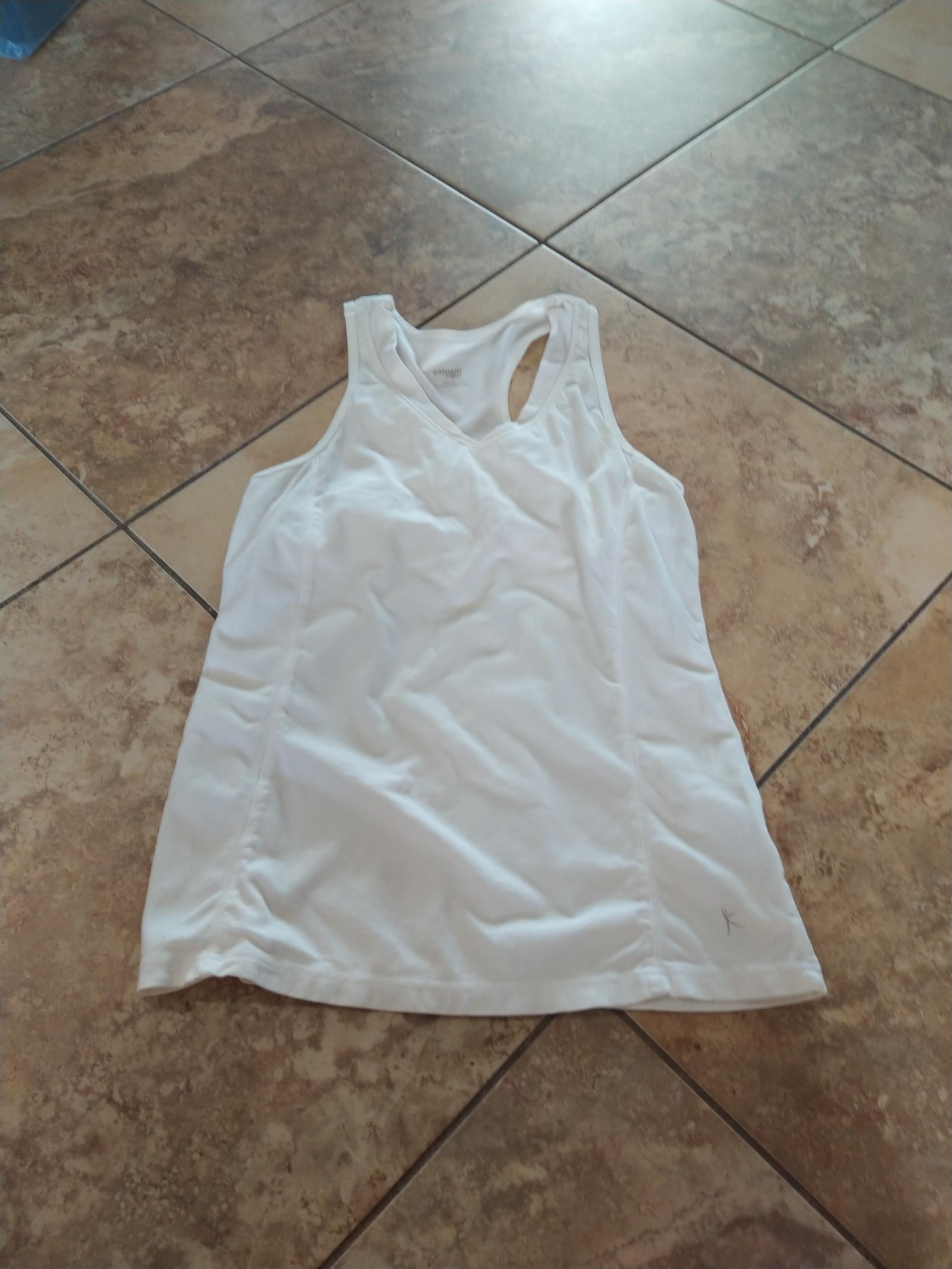 Danskin Now white athletic tank top