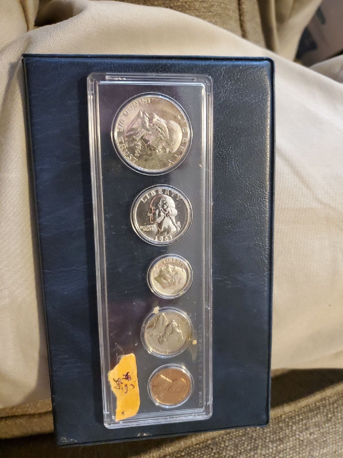 1961 Silver Proof Set Whitman Holder
