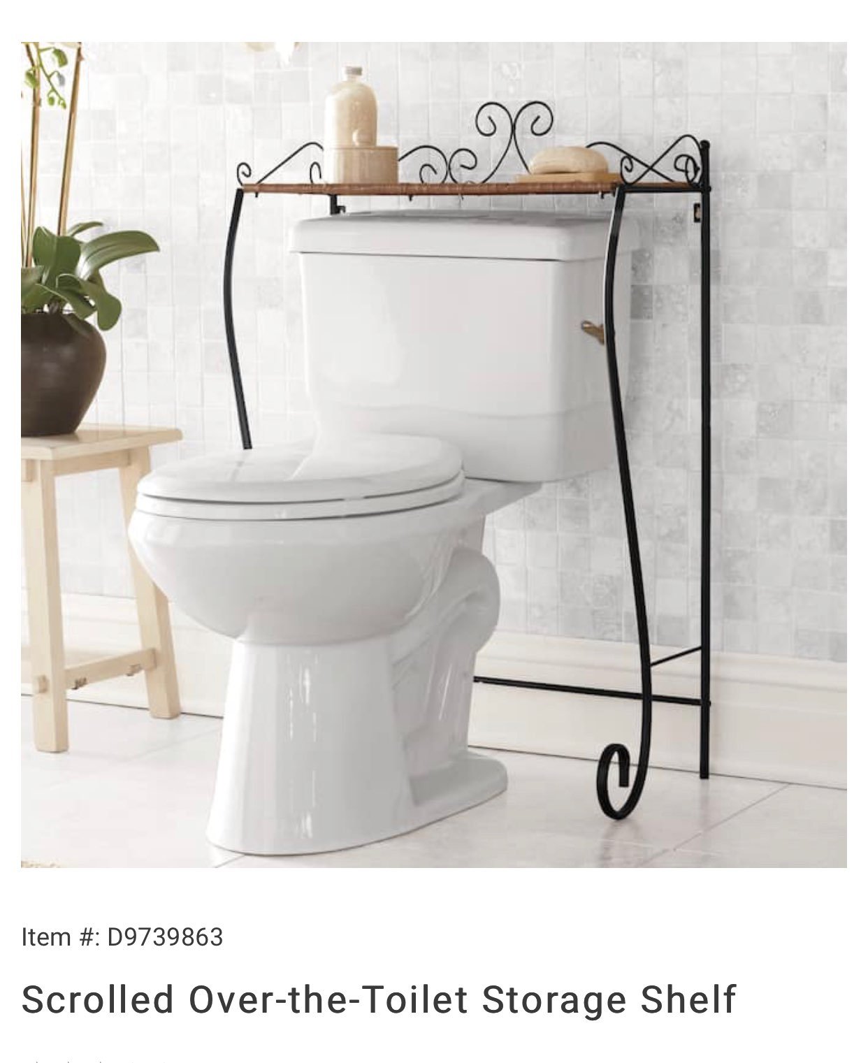Over the toilet Space Saver