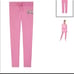 Vs Pink high wait Skinny Joggers Crop Crew Sz S rare set