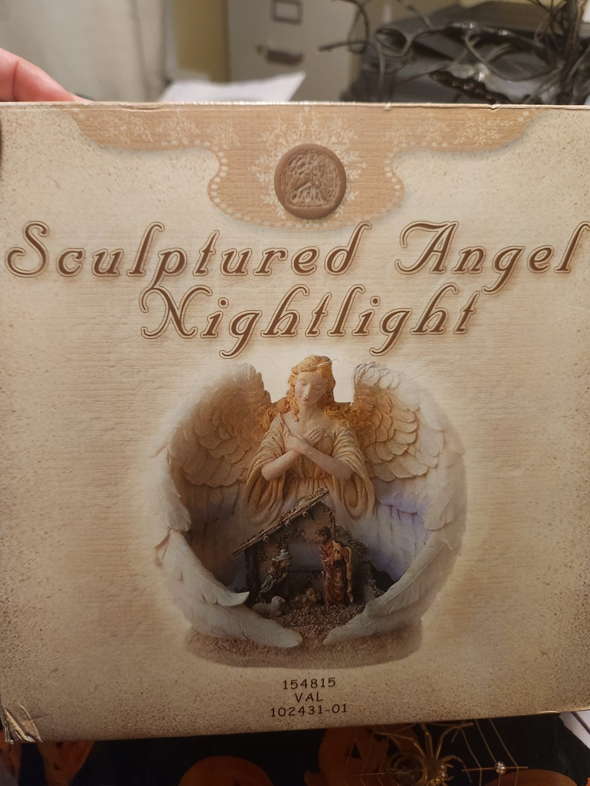 Vintage Sears sculpted Angel night light