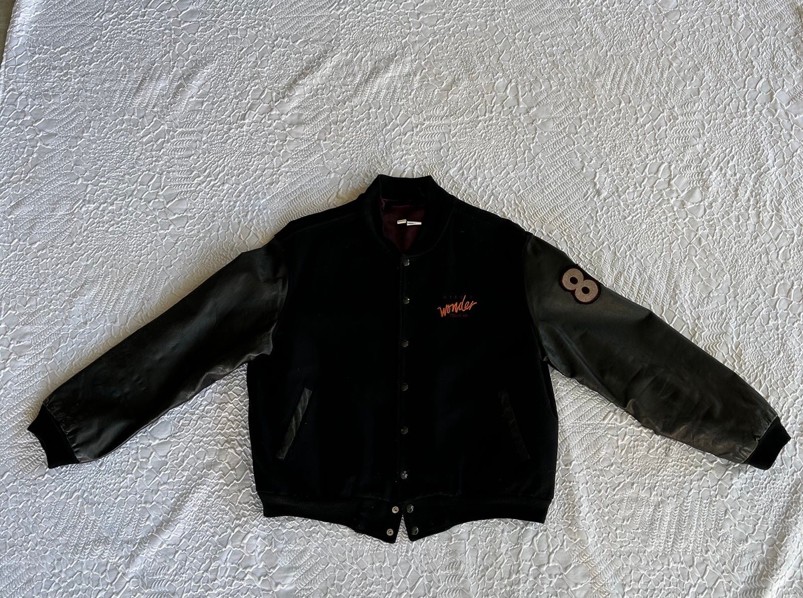 Vintage 1986 Made in USA Stevie Wonder In Square Circle Jacket size Large
